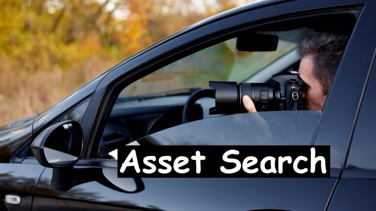 Asset Search Private Investigations