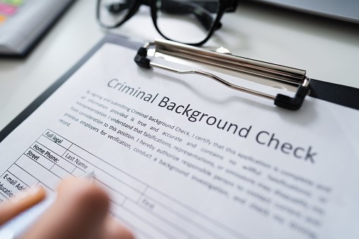 conducting a criminal background check in Oklahoma