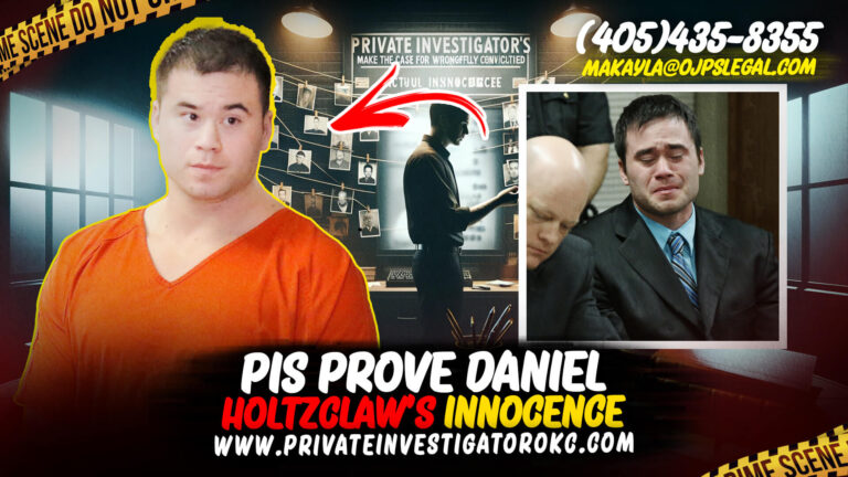 PIs Prove Daniel Holtzclaw's Innocence