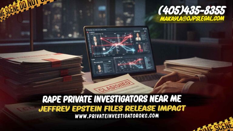 Rape Private Investigators Near Me: Jeffrey Epstein Files Release Impact