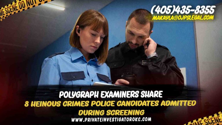 Heinous Crimes Police Candidates Admitted During Screening