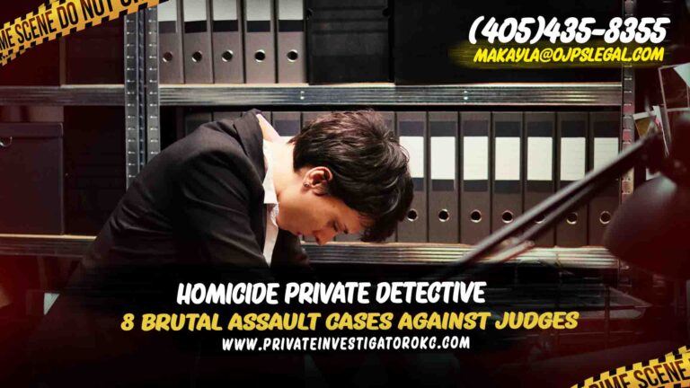 Homicide Private Detective 8 Brutal Assault Cases Against Judges