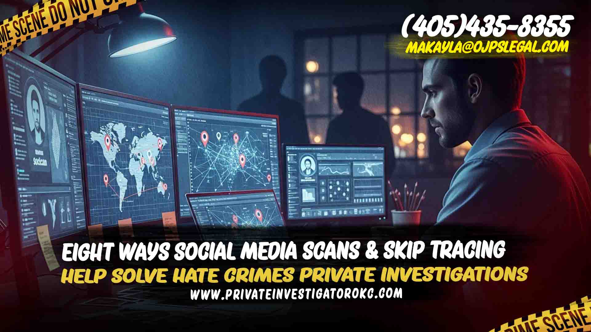 Eight Ways Social Media Scans & Skip Tracing Help Solve Crime